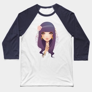 Flapper Chic Baseball T-Shirt